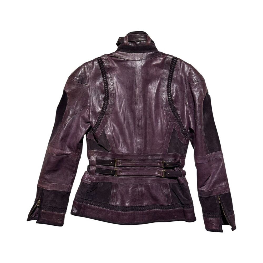 FW2008 leather sueded soldier jacket - Picture 2 of 4